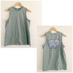 Ivory Ella organic cotton tank Size M